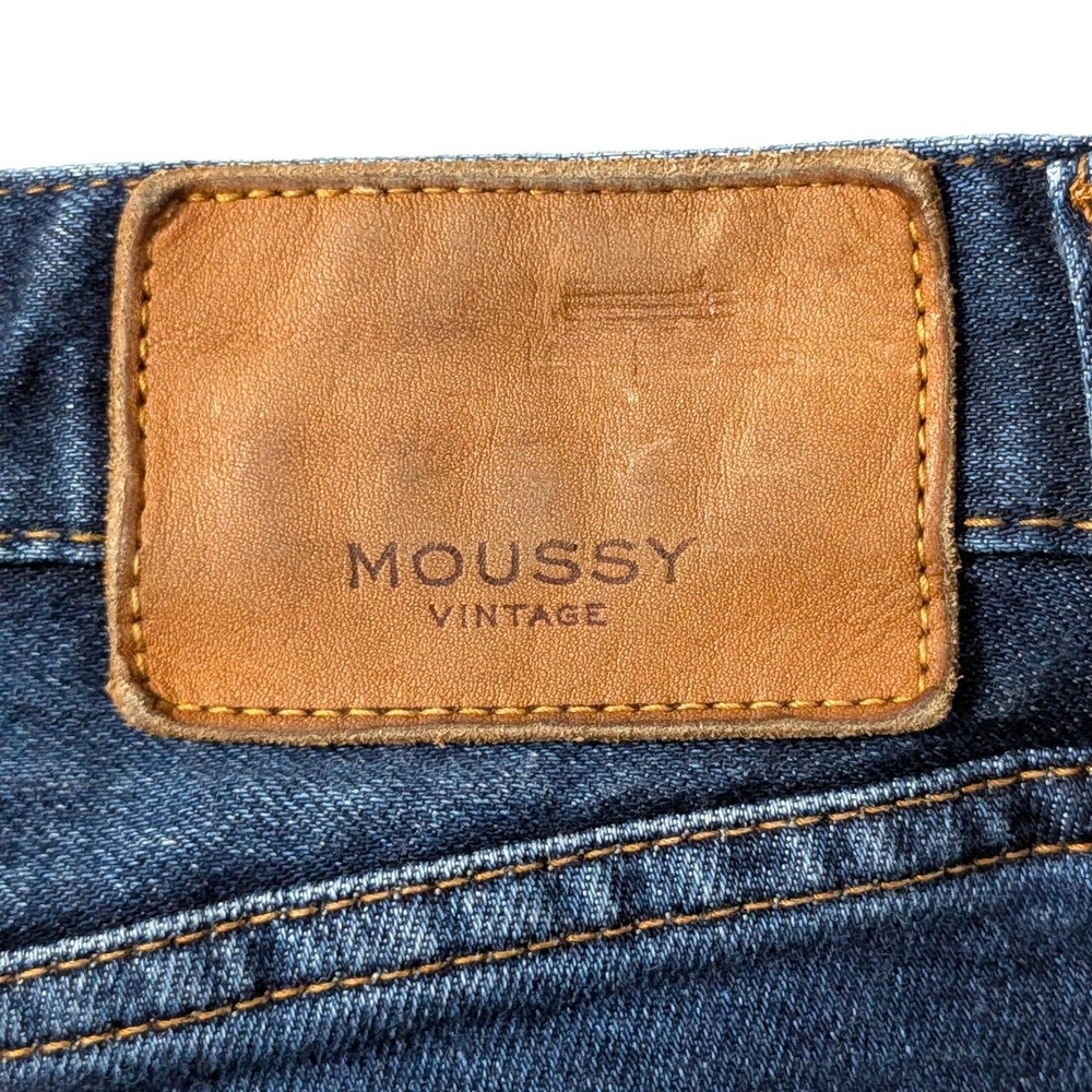 Moussy Vintage Cicero Skinny Jeans Dark Wash Made in Japan‎ Size 29 - Picture 11 of 16
